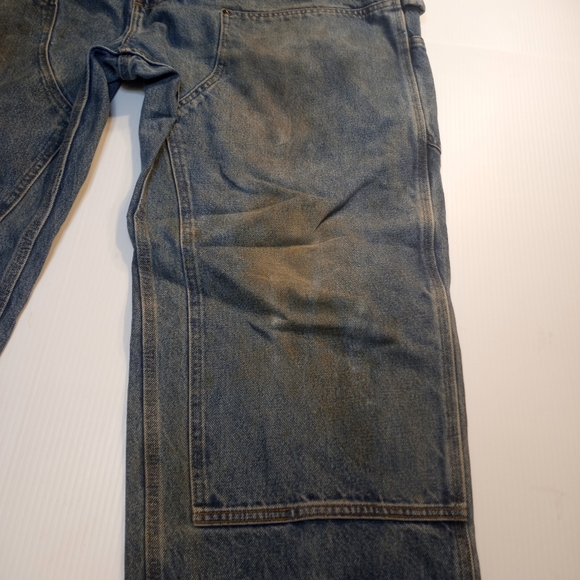 Carhartt Double knee Distressed Jeans Sz 42 - Picture 4 of 12